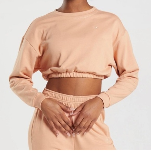 Gymshark Sweaters - Gymshark x Whitney Simmons cropped sweatshirt